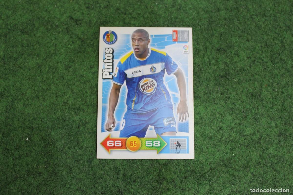Cromos de f&uacute;tbol: PINTOS GETAFE CF ADRENALYN XL 2010 2011 10 11 LALIGA SANTANDER