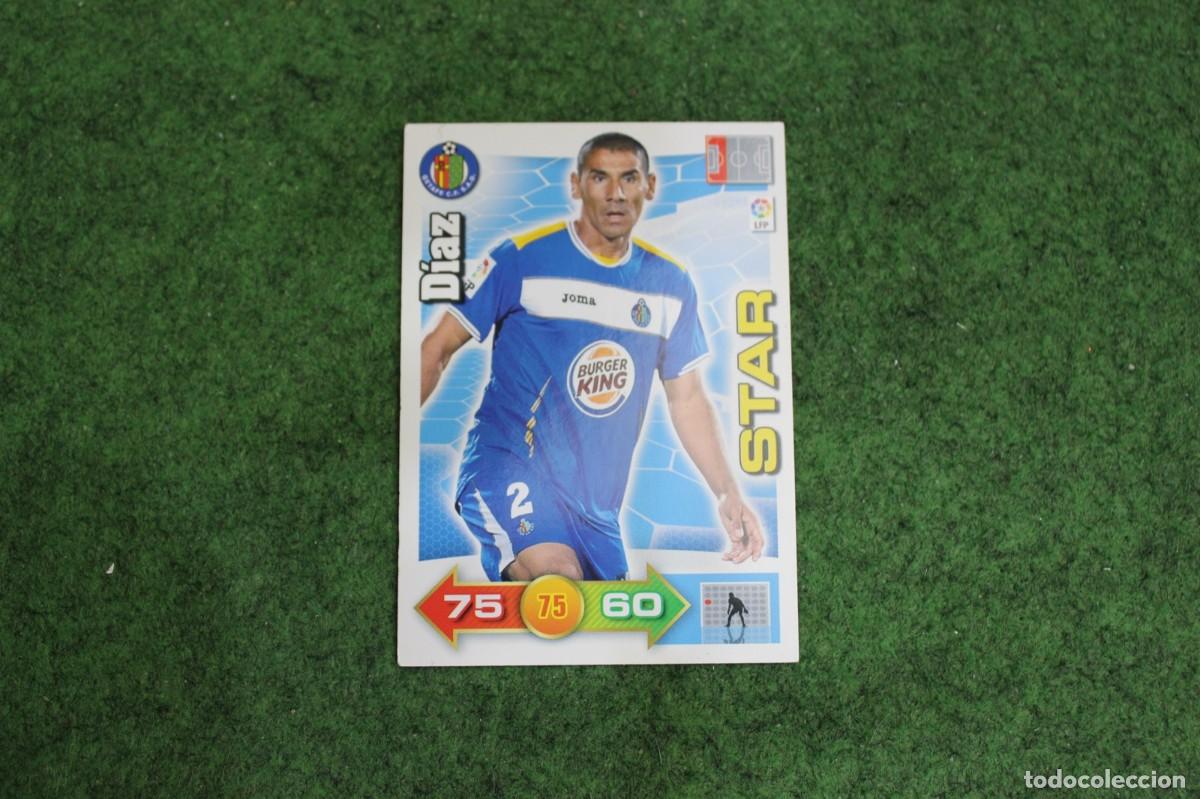 Cromos de f&uacute;tbol: D&Iacute;AZ GETAFE CF STAR ADRENALYN XL 2010 2011 10 11 LALIGA SANTANDER
