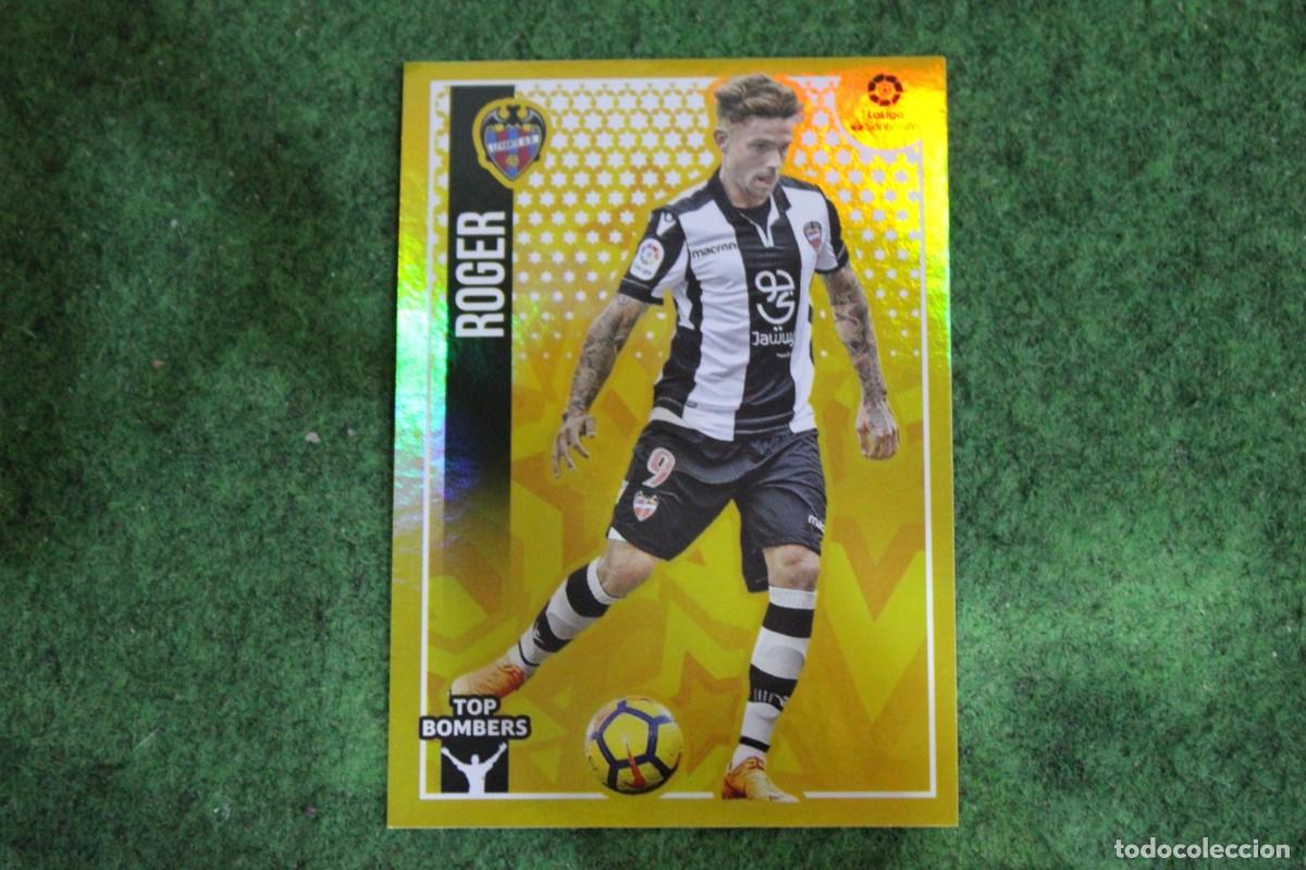Cromos de f&uacute;tbol: 20 ROGER UD LEVANTE TOP BOMBERS LIGA ESTE 2018-19 2018 2019 18 19 LALIGA SANTANDER