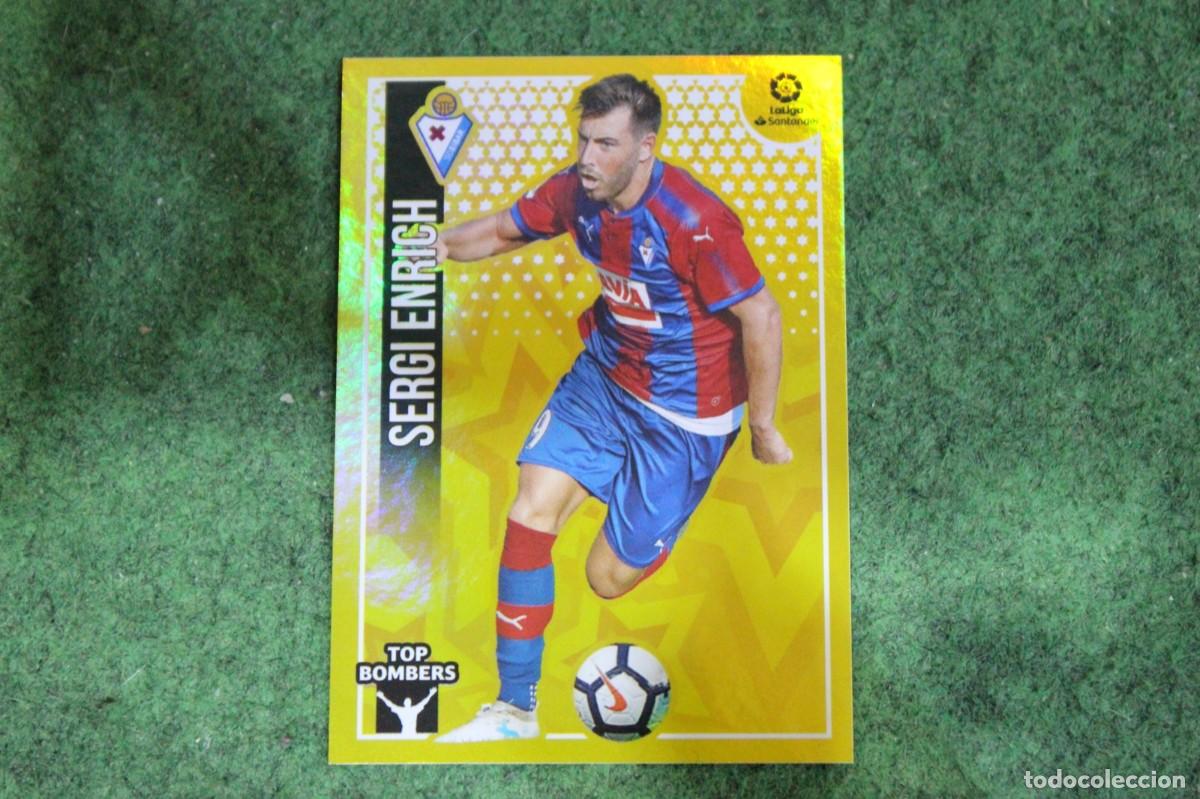 Cromos de f&uacute;tbol: 22 SERGI ENRICH SD EIBAR TOP BOMBERS LIGA ESTE 2018-19 2018 2019 18 19 LALIGA SANTANDER