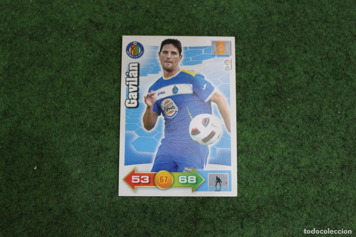 Cromos de f&uacute;tbol: GAVIL&Aacute;N GETAFE CF ADRENALYN XL 2010 2011 10 11 LALIGA SANTANDER
