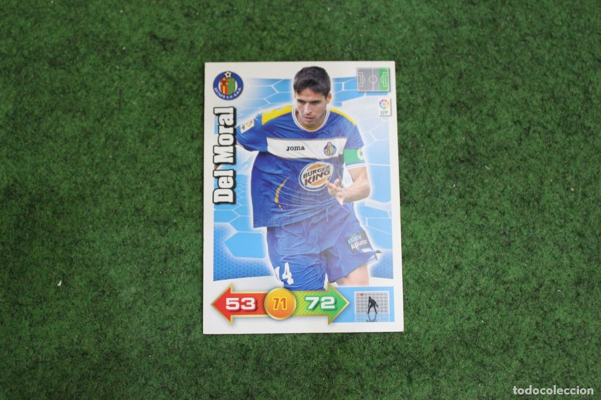 Cromos de f&uacute;tbol: DEL MORAL GETAFE CF ADRENALYN XL 2010 2011 10 11 LALIGA SANTANDER