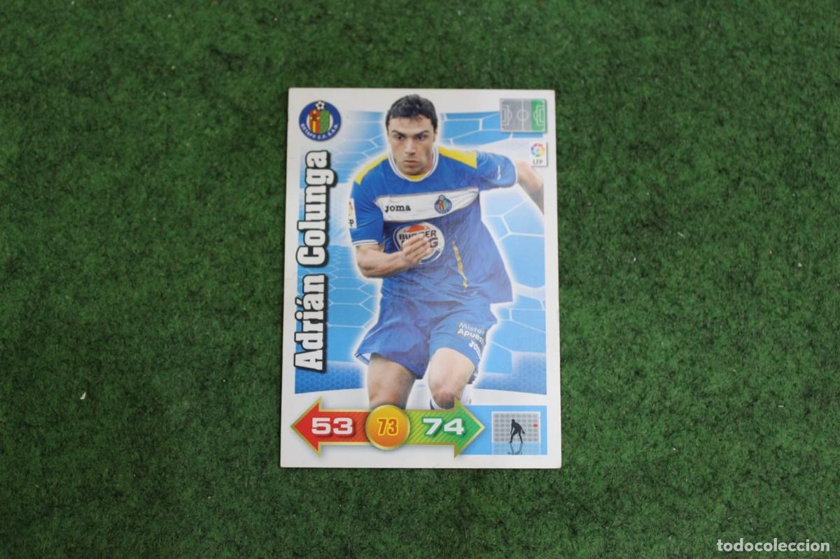 Football Stickers: ADRI&Aacute;N COLUNGA GETAFE CF ADRENALYN XL 2010 2011 10 11 LALIGA SANTANDER