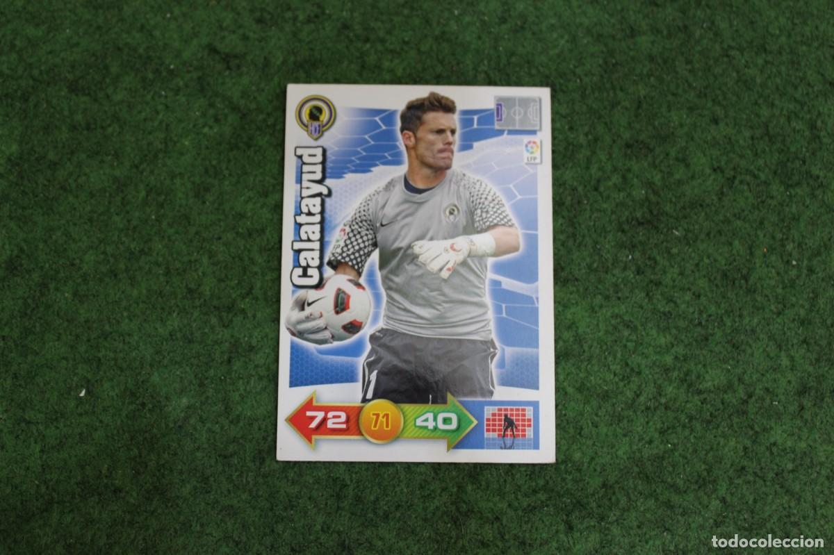 Football Stickers: CALATAYUD H&Eacute;RCULES CF ADRENALYN XL 2010 2011 10 11 LALIGA SANTANDER