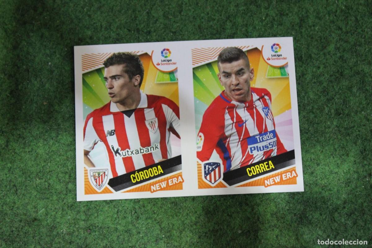 Football Stickers: 3 C&Oacute;RDOBA CORREA NEW ERA LIGA ESTE 2018-19 2018 2019 18 19 LALIGA SANTANDER