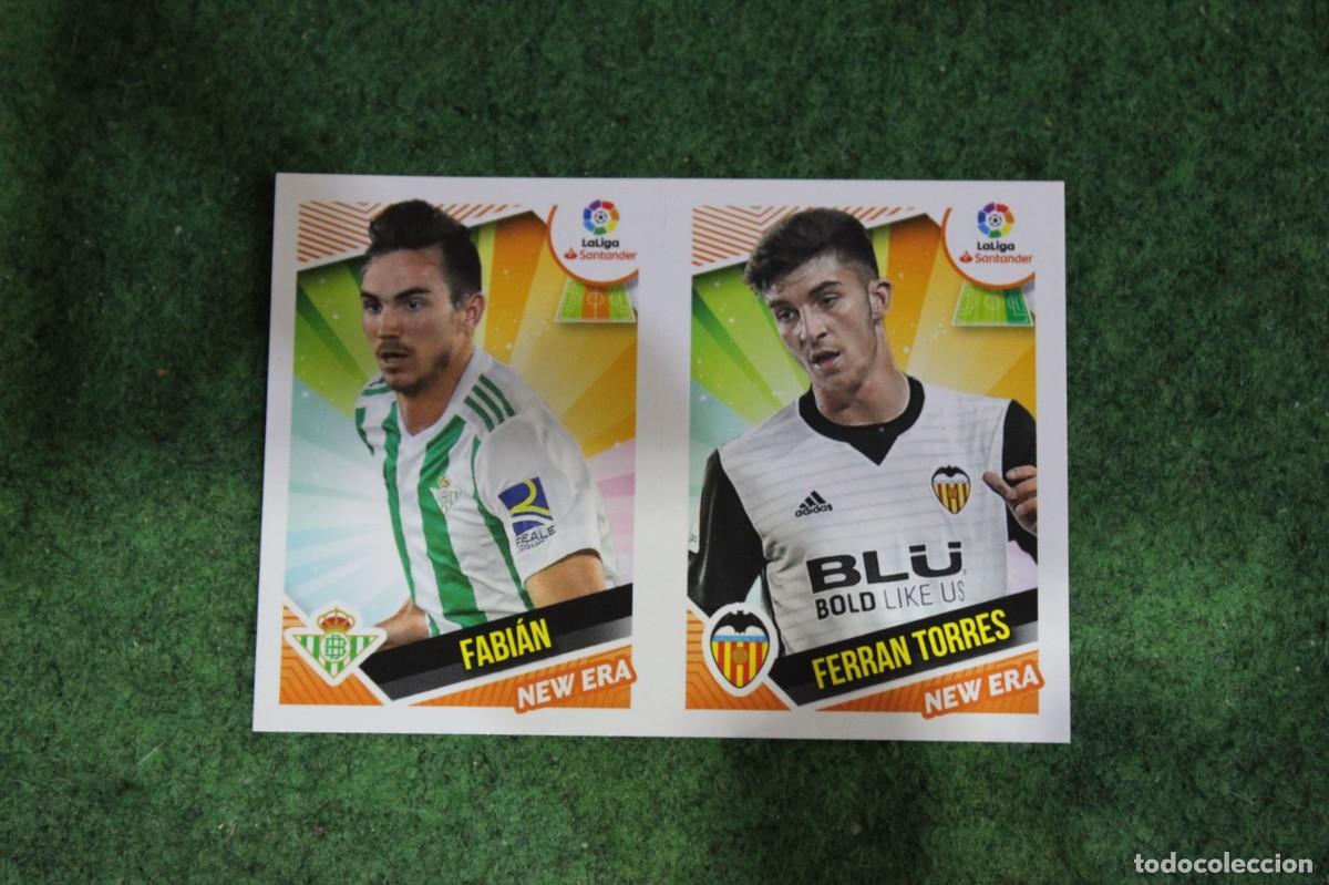 Football Stickers: 5 FABI&Aacute;N FERRAN TORRES NEW ERA LIGA ESTE 2018-19 2018 2019 18 19 LALIGA SANTANDER