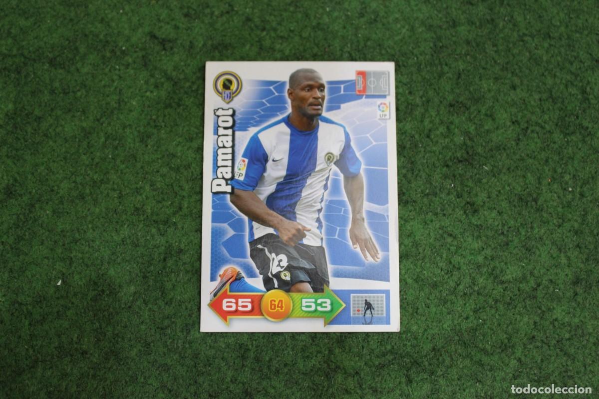 Football Stickers: PAMAROT H&Eacute;RCULES CF ADRENALYN XL 2010 2011 10 11 LALIGA SANTANDER