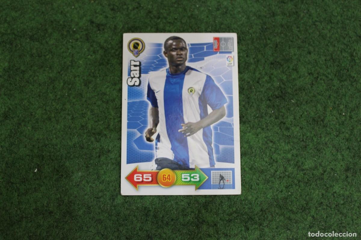 Football Stickers: SARR H&Eacute;RCULES CF ADRENALYN XL 2010 2011 10 11 LALIGA SANTANDER