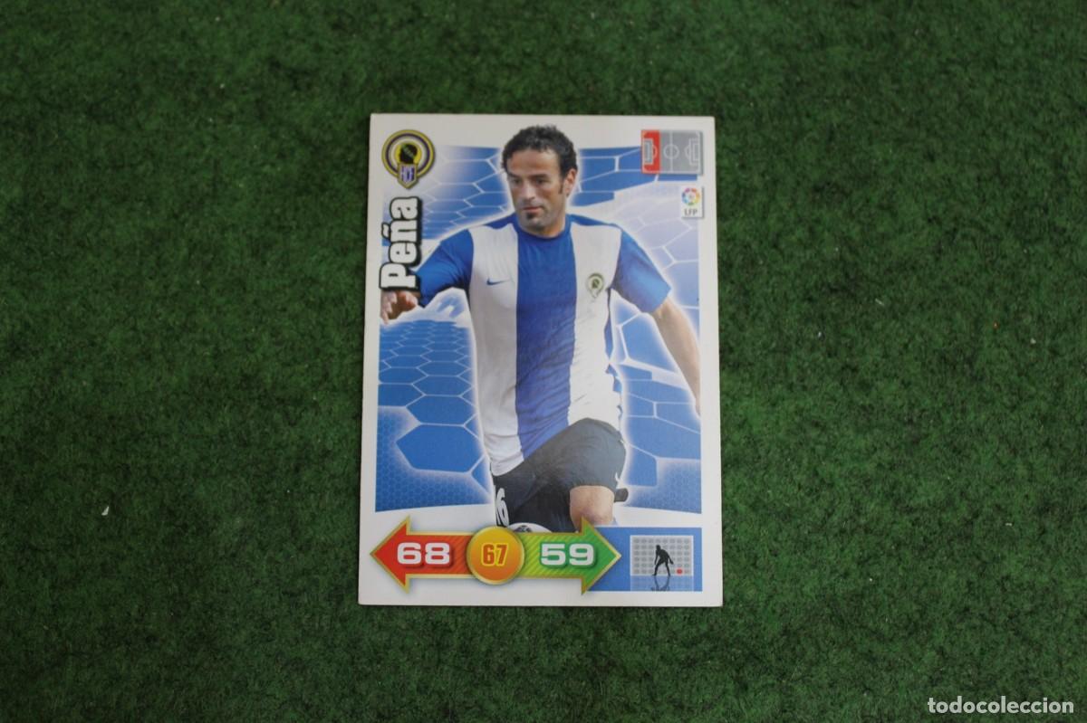 Football Stickers: PE&Ntilde;A H&Eacute;RCULES CF ADRENALYN XL 2010 2011 10 11 LALIGA SANTANDER