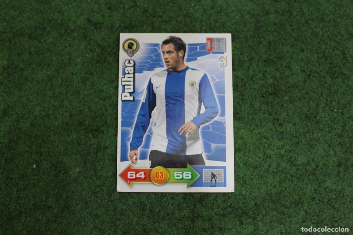 Football Stickers: PULHAC H&Eacute;RCULES CF ADRENALYN XL 2010 2011 10 11 LALIGA SANTANDER