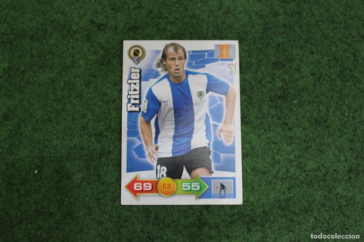 Football Stickers: FRITZLER H&Eacute;RCULES CF ADRENALYN XL 2010 2011 10 11 LALIGA SANTANDER