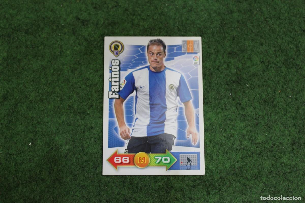 Football Stickers: FARIN&Oacute;S H&Eacute;RCULES CF ADRENALYN XL 2010 2011 10 11 LALIGA SANTANDER