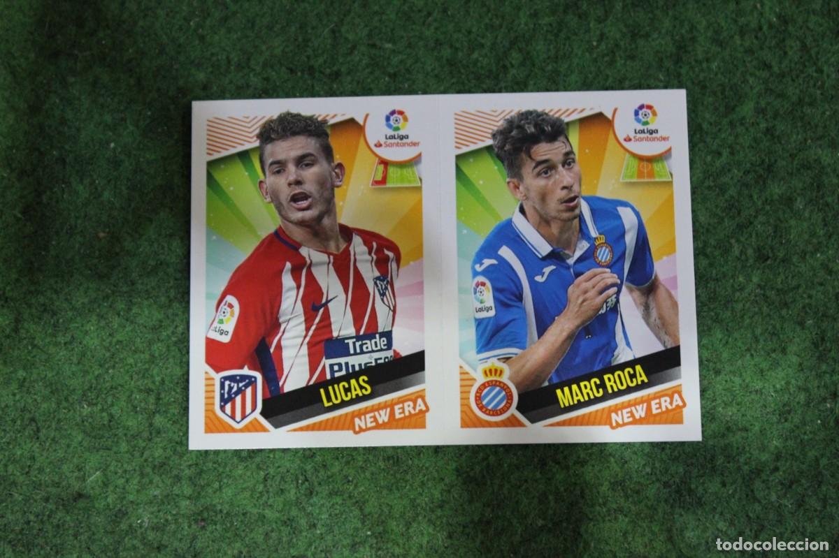 Football Stickers: 9 LUCAS MARC ROCA NEW ERA LIGA ESTE 2018-19 2018 2019 18 19 LALIGA SANTANDER