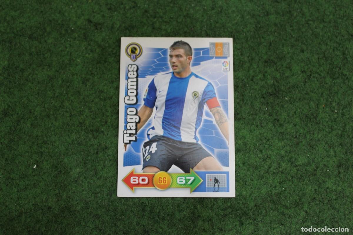 Football Stickers: TIAGO GOMES H&Eacute;RCULES CF ADRENALYN XL 2010 2011 10 11 LALIGA SANTANDER