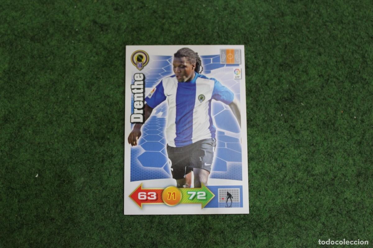 Football Stickers: DRENTHE H&Eacute;RCULES CF ADRENALYN XL 2010 2011 10 11 LALIGA SANTANDER