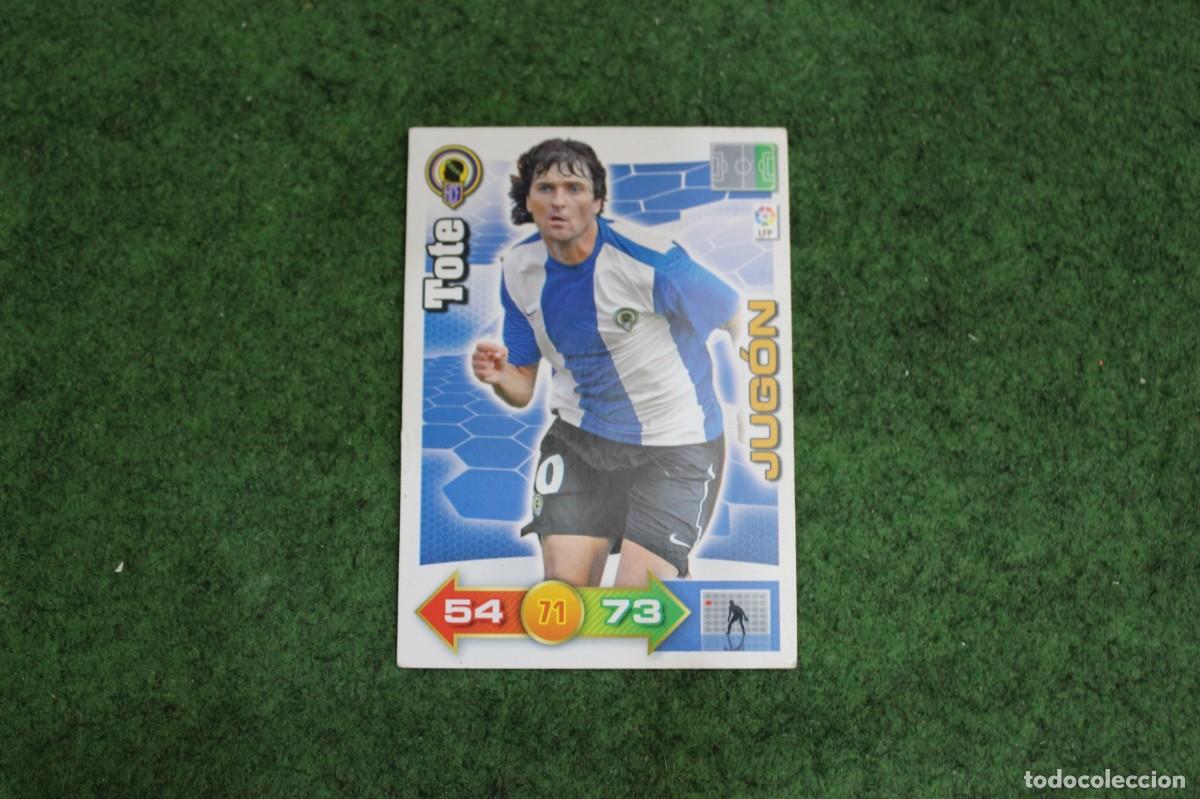 Football Stickers: TOTE H&Eacute;RCULES CF JUG&Oacute;N ADRENALYN XL 2010 2011 10 11 LALIGA SANTANDER