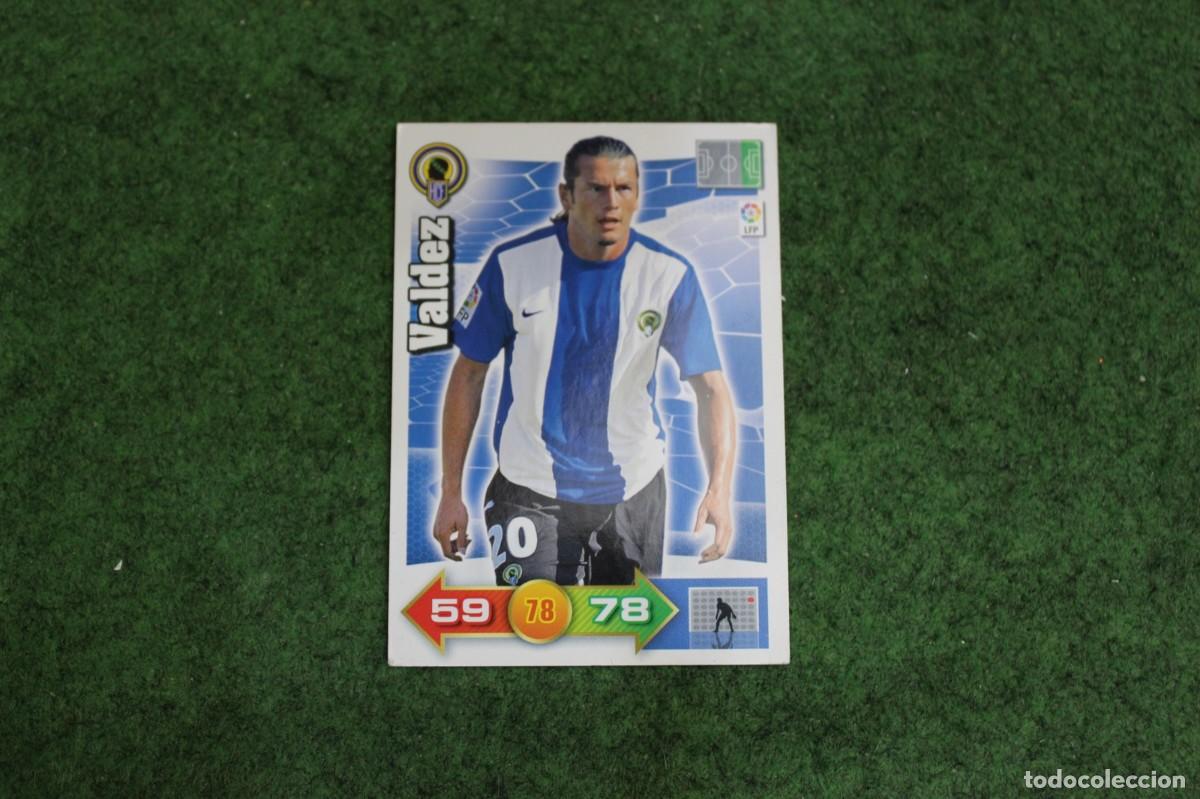Football Stickers: VALDEZ H&Eacute;RCULES CF ADRENALYN XL 2010 2011 10 11 LALIGA SANTANDER