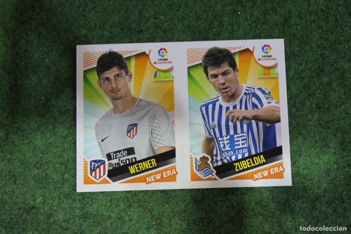 Football Stickers: 16 WERNER ZUBELDIA NEW ERA LIGA ESTE 2018-19 2018 2019 18 19 LALIGA SANTANDER