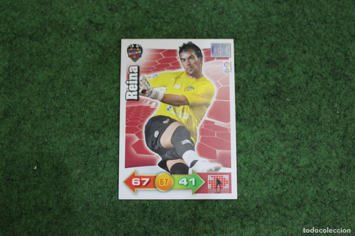 Football Stickers: REINA LEVANTE UD ADRENALYN XL 2010 2011 10 11 LALIGA SANTANDER