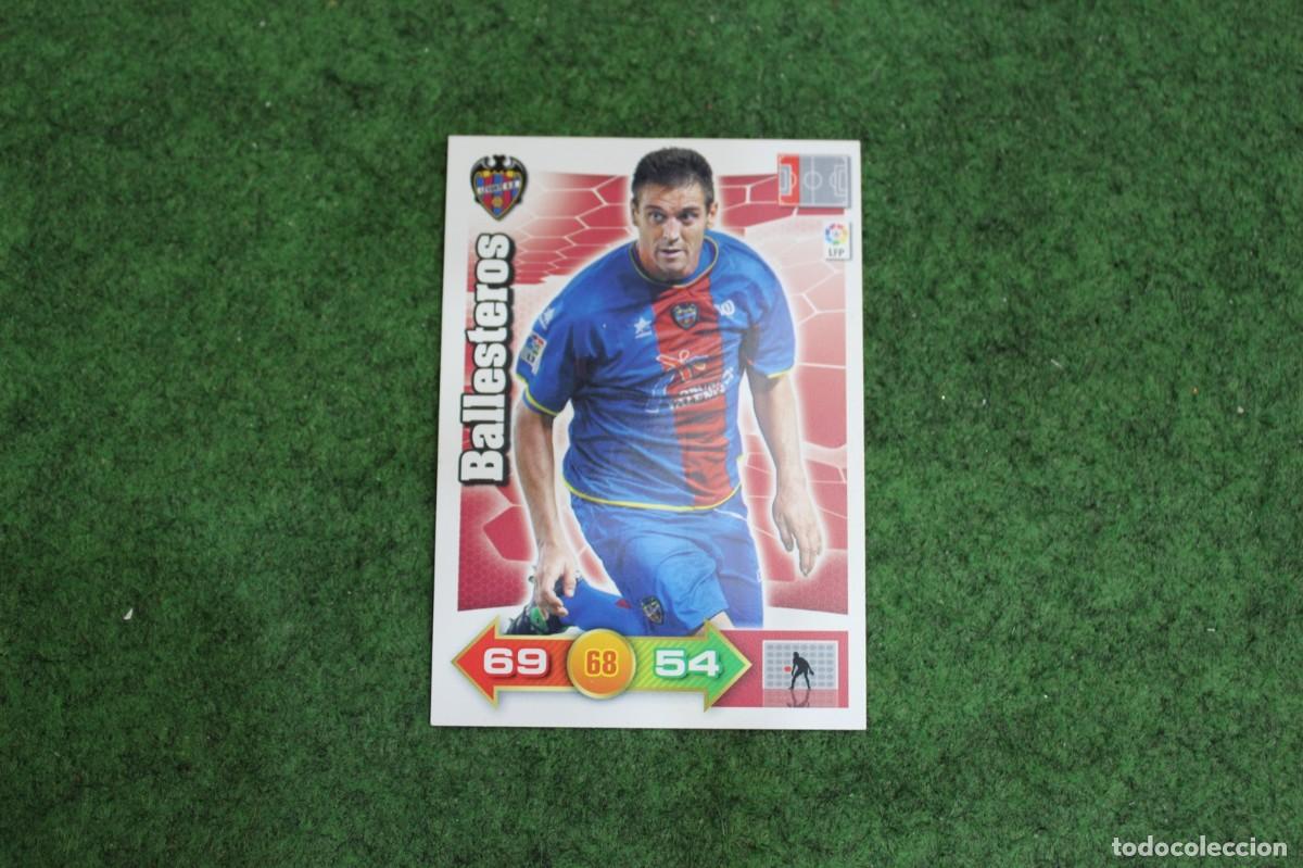 Fu&szlig;ball-Sticker: BALLESTEROS LEVANTE UD ADRENALYN XL 2010 2011 10 11 LALIGA SANTANDER