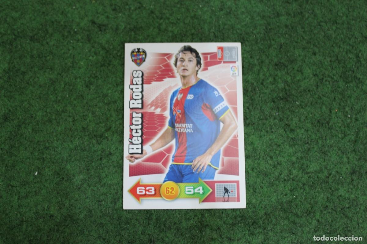 Fu&szlig;ball-Sticker: H&Eacute;CTOR RODAS LEVANTE UD ADRENALYN XL 2010 2011 10 11 LALIGA SANTANDER