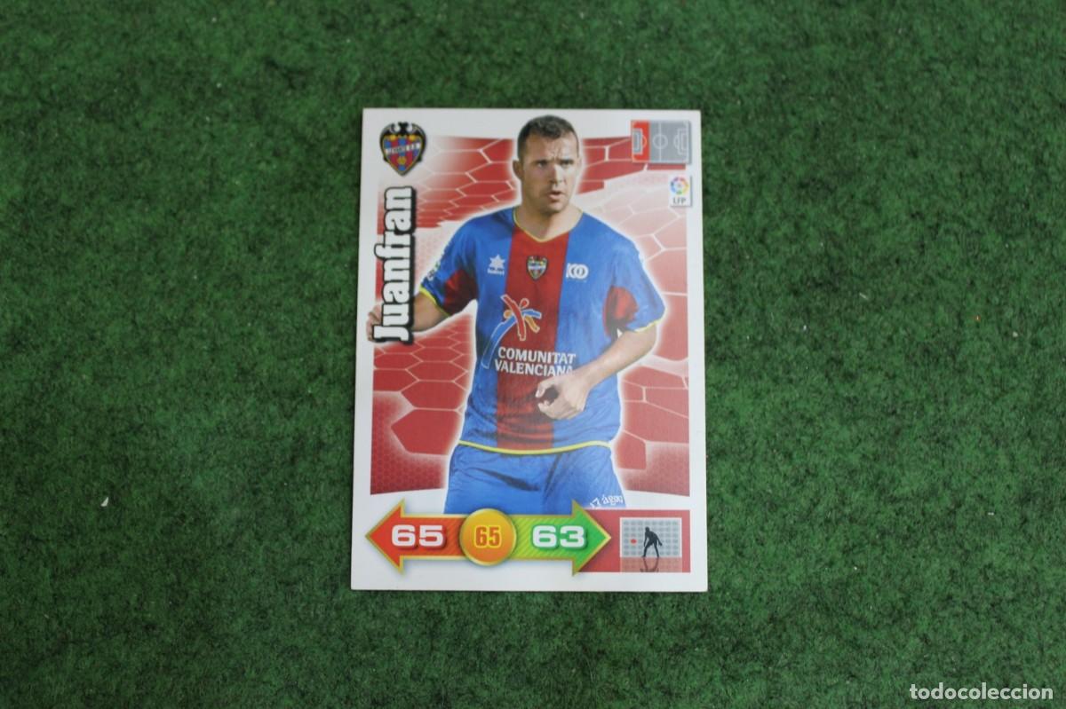 Football Stickers: JUANFRAN LEVANTE UD ADRENALYN XL 2010 2011 10 11 LALIGA SANTANDER