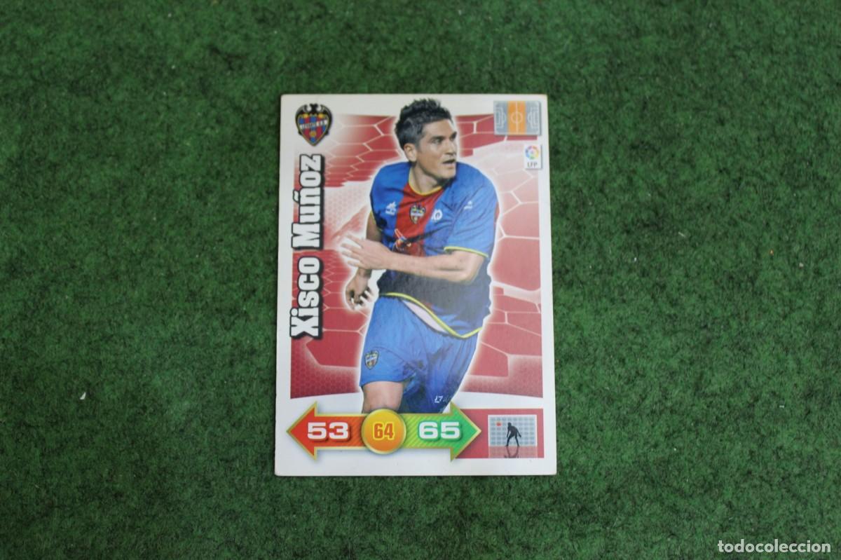 Cromos de f&uacute;tbol: XISCO MU&Ntilde;OZ LEVANTE UD ADRENALYN XL 2010 2011 10 11 LALIGA SANTANDER
