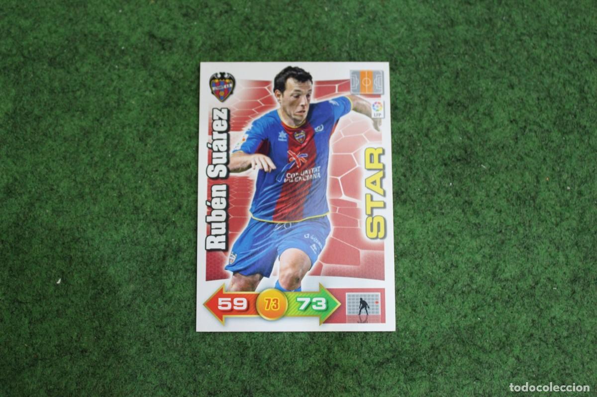 Cromos de f&uacute;tbol: RUB&Eacute;N SU&Aacute;REZ LEVANTE UD STAR ADRENALYN XL 2010 2011 10 11 LALIGA SANTANDER