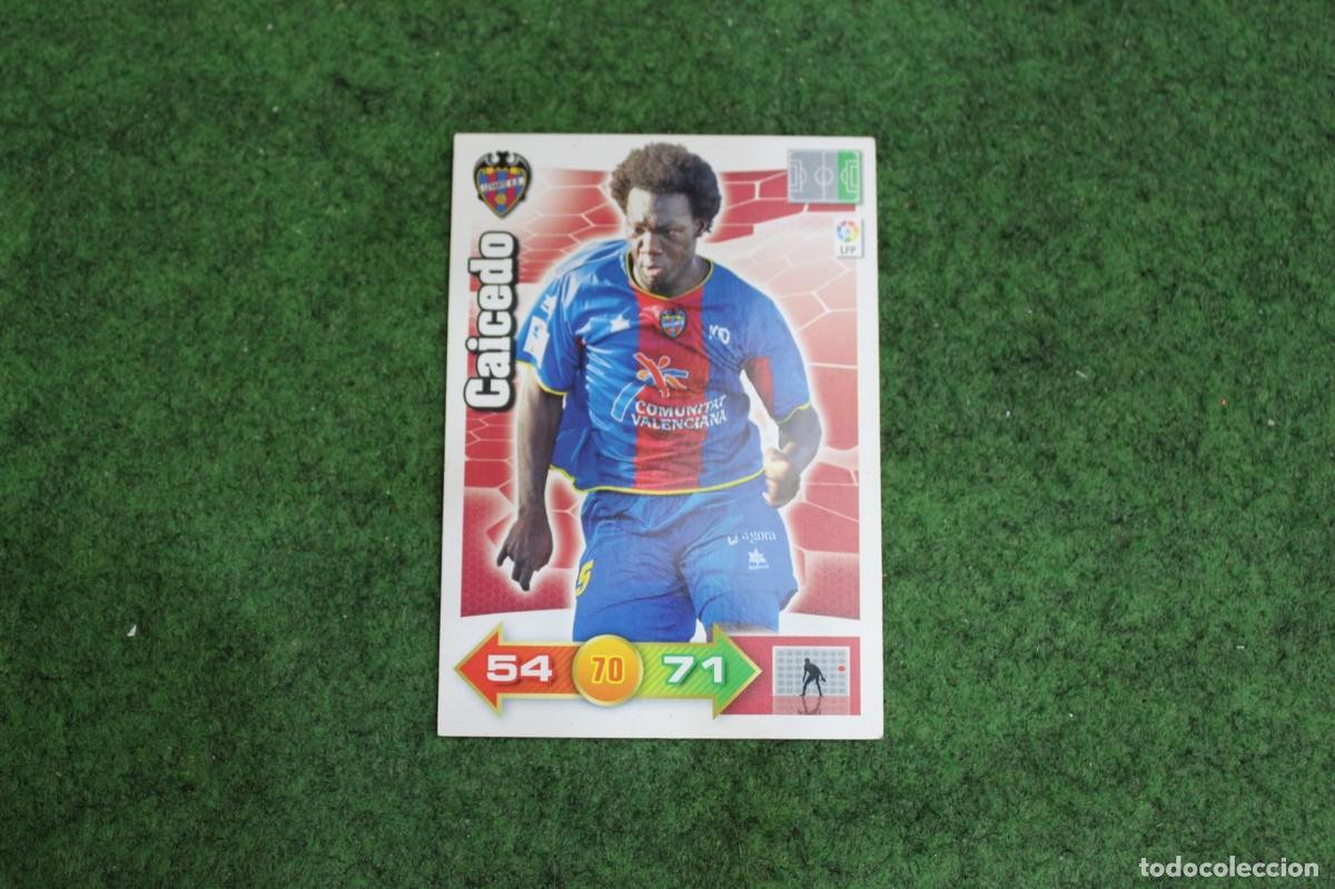 Cromos de f&uacute;tbol: CAICEDO LEVANTE UD ADRENALYN XL 2010 2011 10 11 LALIGA SANTANDER
