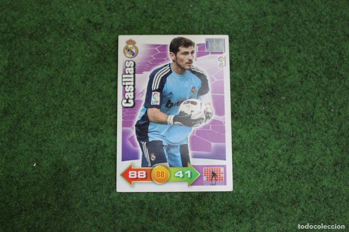 Cromos de f&uacute;tbol: CASILLAS REAL MADRID ADRENALYN XL 2010 2011 10 11 LALIGA SANTANDER