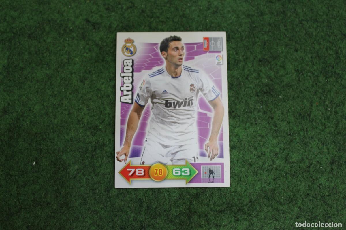 Cromos de f&uacute;tbol: ARBELOA REAL MADRID ADRENALYN XL 2010 2011 10 11 LALIGA SANTANDER
