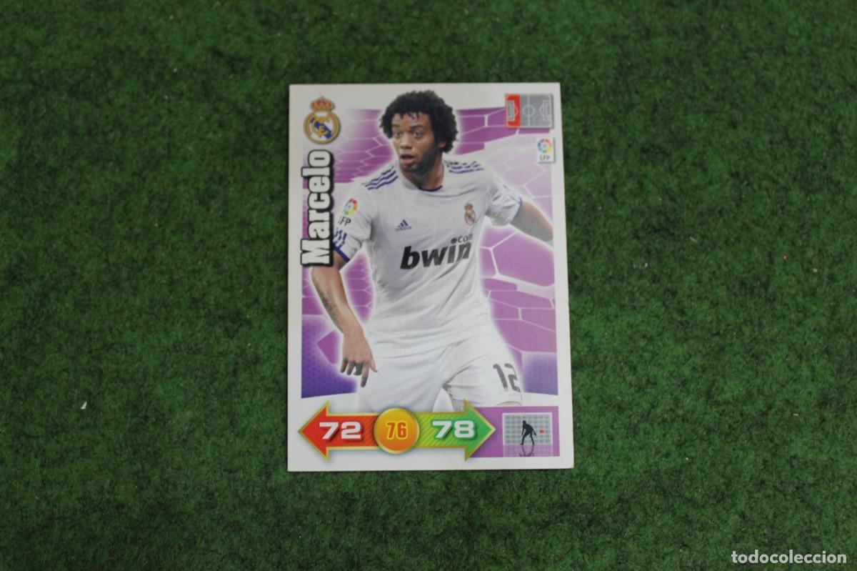 Cromos de f&uacute;tbol: MARCELO REAL MADRID ADRENALYN XL 2010 2011 10 11 LALIGA SANTANDER