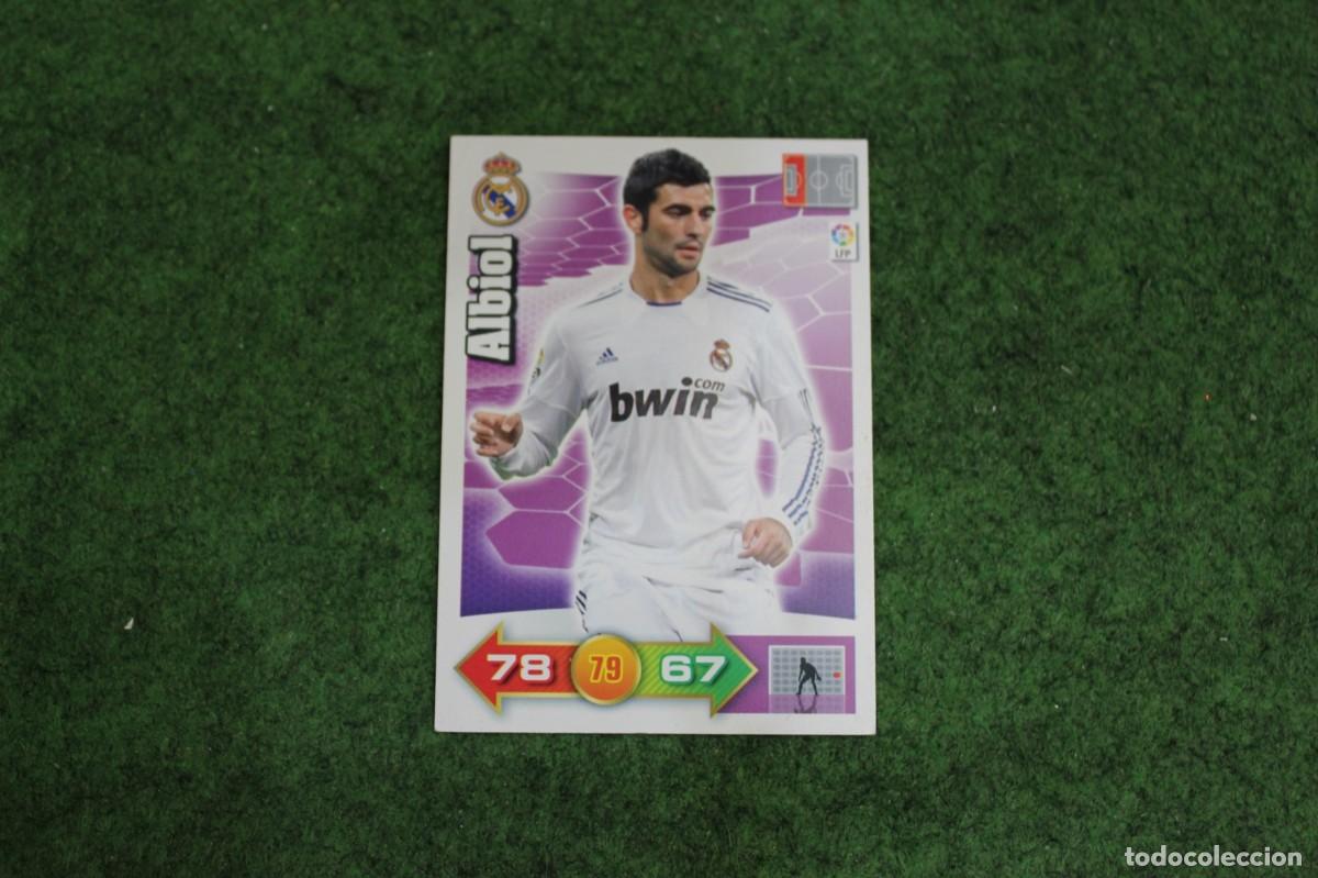 Cromos de f&uacute;tbol: ALBIOL REAL MADRID ADRENALYN XL 2010 2011 10 11 LALIGA SANTANDER