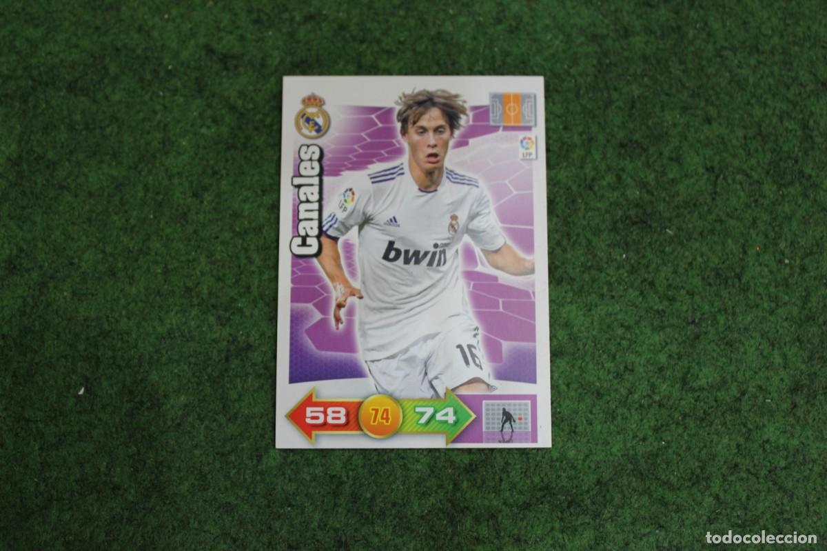 Cromos de f&uacute;tbol: CANALES REAL MADRID ADRENALYN XL 2010 2011 10 11 LALIGA SANTANDER