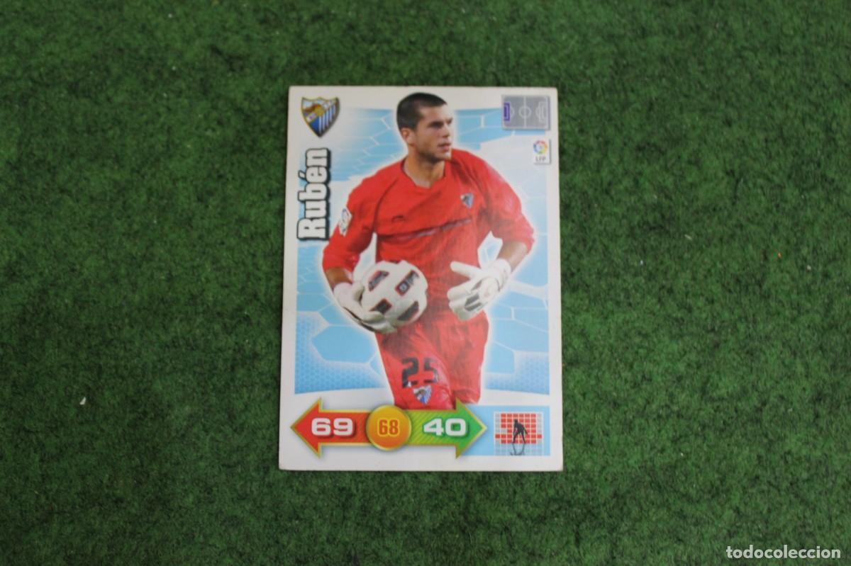 Cromos de f&uacute;tbol: RUB&Eacute;N M&Aacute;LAGA CF ADRENALYN XL 2010 2011 10 11 LALIGA SANTANDER