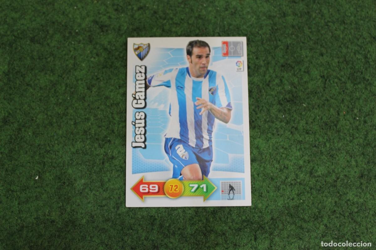 Cromos de f&uacute;tbol: JES&Uacute;S G&Aacute;MEZ M&Aacute;LAGA CF ADRENALYN XL 2010 2011 10 11 LALIGA SANTANDER