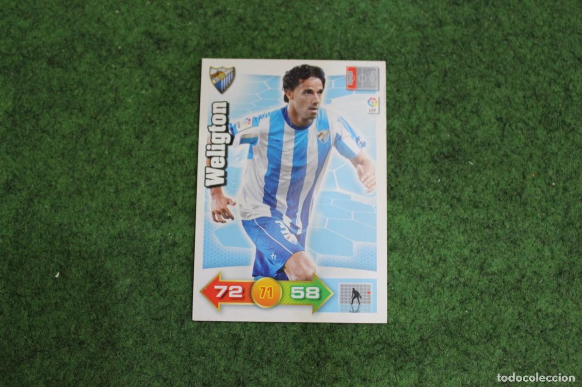 Cromos de f&uacute;tbol: WELIGTON M&Aacute;LAGA CF ADRENALYN XL 2010 2011 10 11 LALIGA SANTANDER