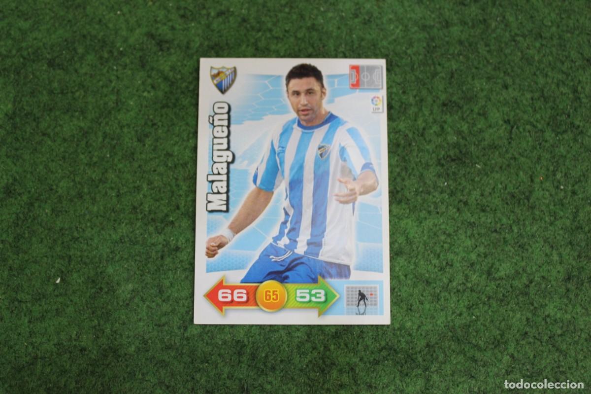 Cromos de f&uacute;tbol: MALAGUE&Ntilde;O M&Aacute;LAGA CF ADRENALYN XL 2010 2011 10 11 LALIGA SANTANDER