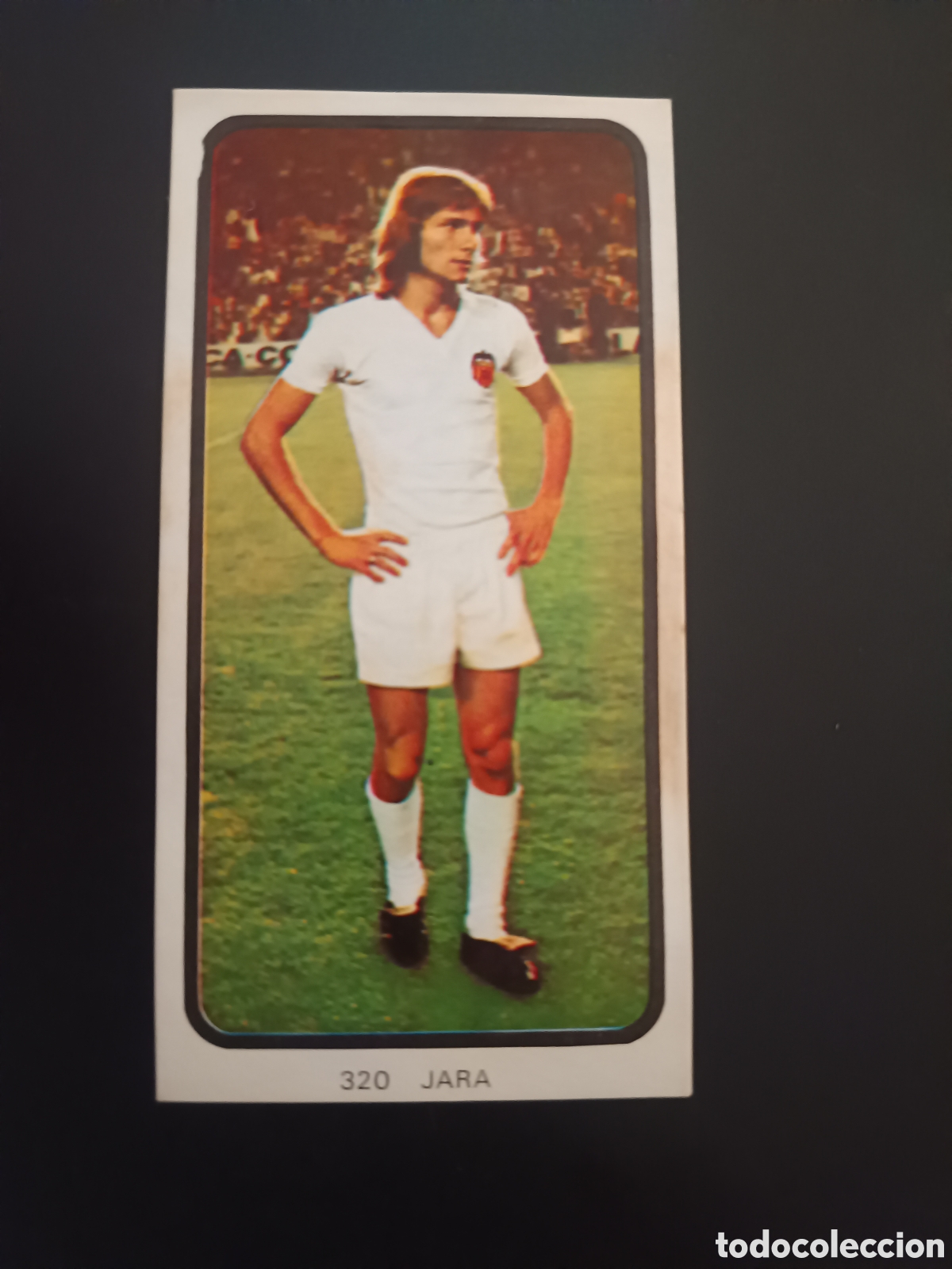 Fu&szlig;ball-Sticker: CROMO JARA 320 VALENCIA CF ED RUIZ ROMERO LIGA 73 74 1973 1974 SIN PEGAR