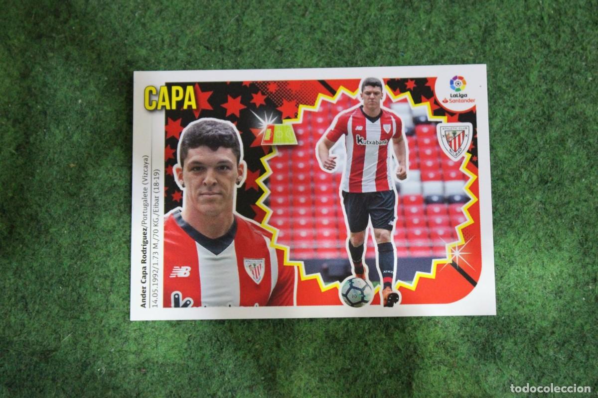 Cromos de f&uacute;tbol: 1 CAPA ATHLETIC CLUB ULTIMOS FICHAJES LIGA ESTE 2018-19 2018 2019 18 19 LALIGA SANTANDER