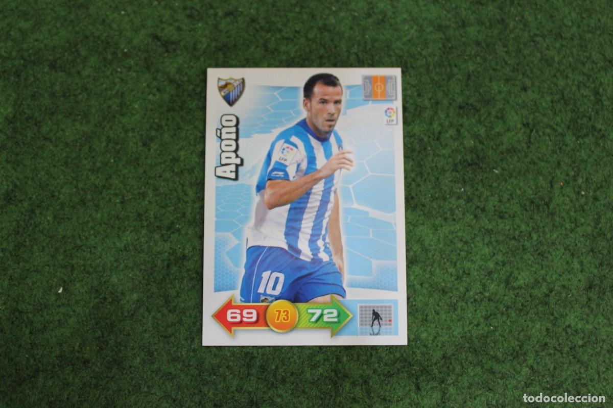 Fu&szlig;ball-Sticker: APO&Ntilde;O M&Aacute;LAGA CF ADRENALYN XL 2010 2011 10 11 LALIGA SANTANDER