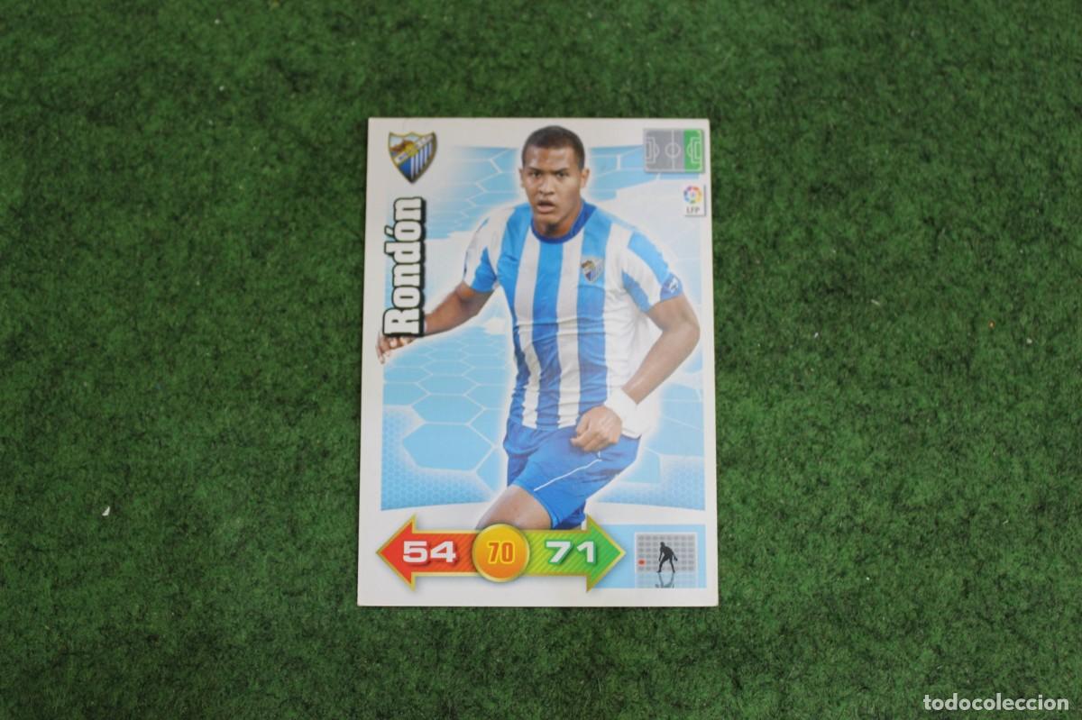 Fu&szlig;ball-Sticker: ROND&Oacute;N M&Aacute;LAGA CF ADRENALYN XL 2010 2011 10 11 LALIGA SANTANDER