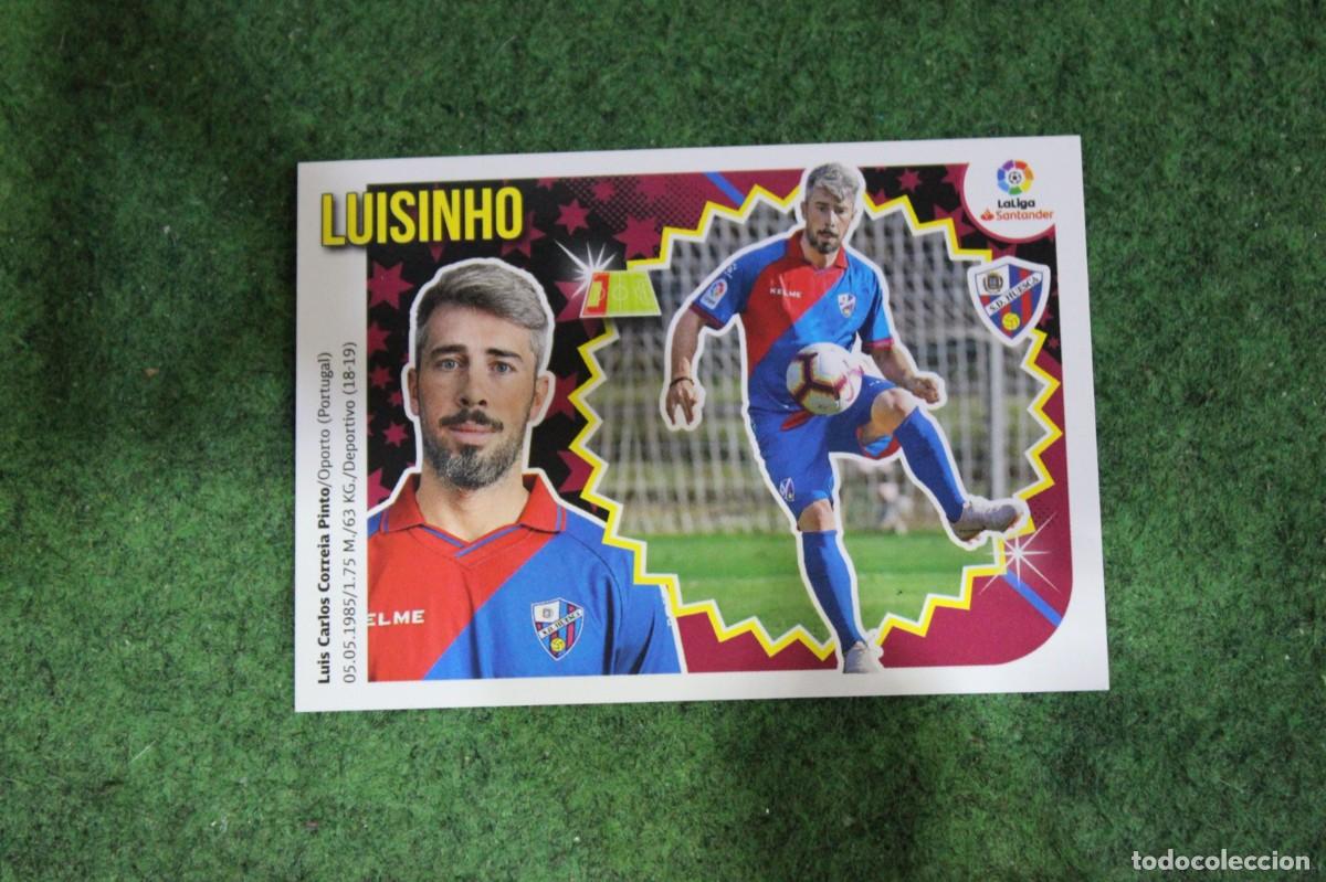 Fu&szlig;ball-Sticker: 8 LUISINHO SD HUESCA ULTIMOS FICHAJES LIGA ESTE 2018-19 2018 2019 18 19 LALIGA SANTANDER
