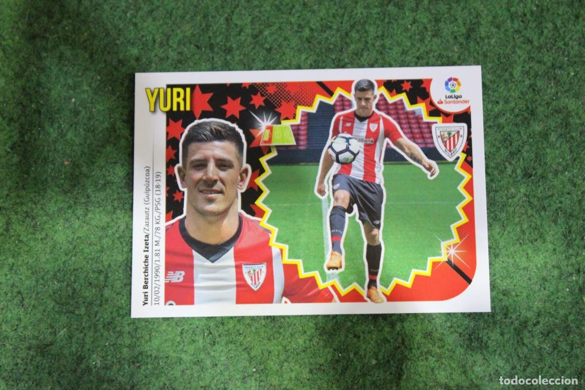 Fu&szlig;ball-Sticker: 12 YURI ATHLETIC CLUB ULTIMOS FICHAJES LIGA ESTE 2018-19 2018 2019 18 19 LALIGA SANTANDER