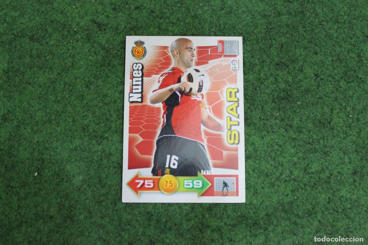 Fu&szlig;ball-Sticker: NUNES RCD MALLORCA STAR ADRENALYN XL 2010 2011 10 11 LALIGA SANTANDER