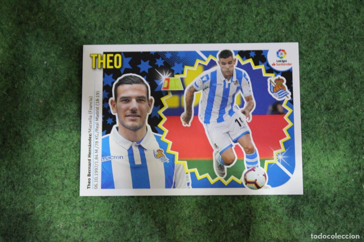 Fu&szlig;ball-Sticker: 40 THEO REAL SOCIEDAD ULTIMOS FICHAJES LIGA ESTE 2018-19 2018 2019 18 19 LALIGA SANTANDER