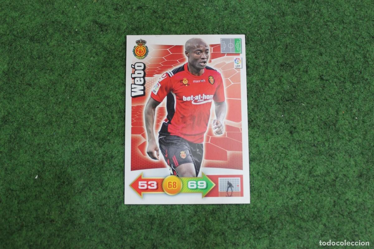 Fu&szlig;ball-Sticker: WEB&Oacute; RCD MALLORCA ADRENALYN XL 2010 2011 10 11 LALIGA SANTANDER
