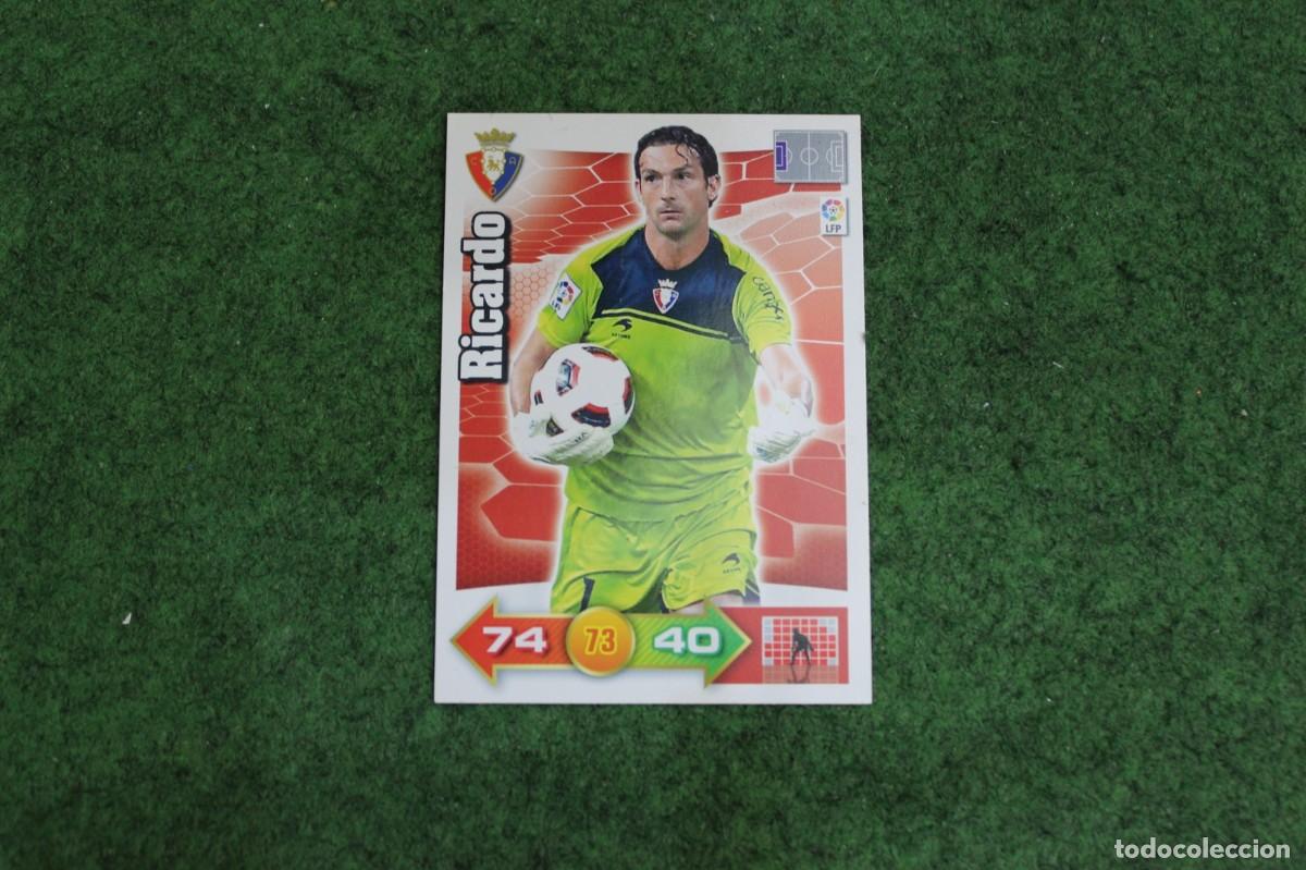 Fu&szlig;ball-Sticker: RICARDO CA OSASUNA ADRENALYN XL 2010 2011 10 11 LALIGA SANTANDER