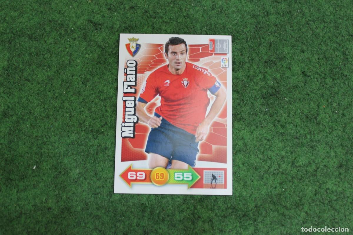 Fu&szlig;ball-Sticker: MIGUEL FLA&Ntilde;O CA OSASUNA ADRENALYN XL 2010 2011 10 11 LALIGA SANTANDER