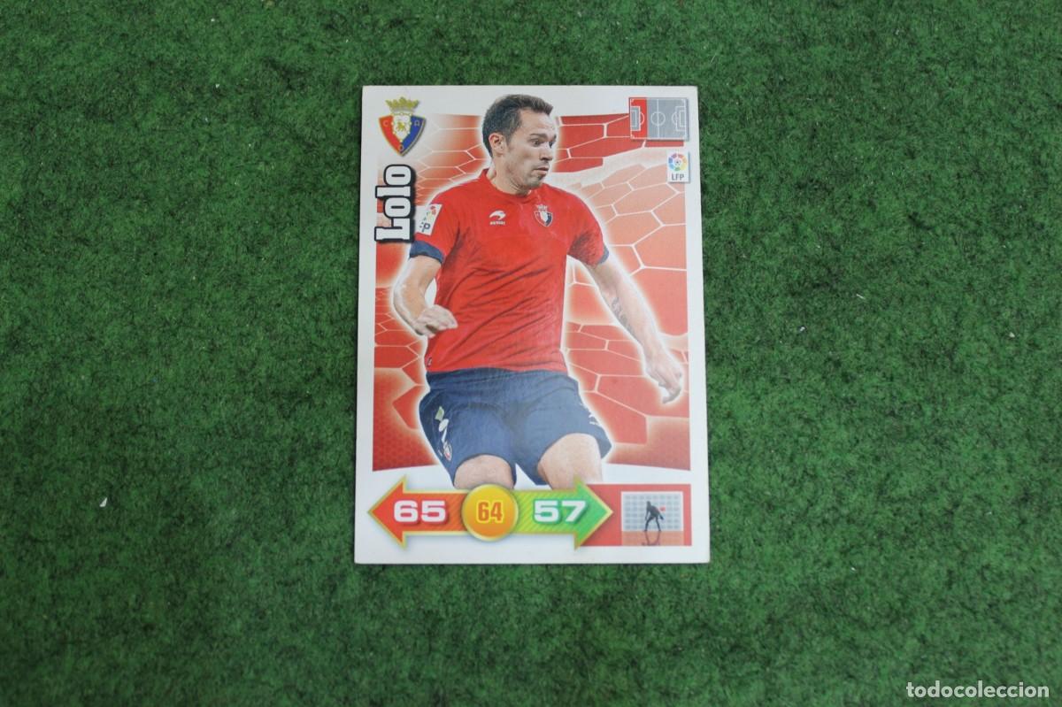 Fu&szlig;ball-Sticker: LOLO CA OSASUNA ADRENALYN XL 2010 2011 10 11 LALIGA SANTANDER